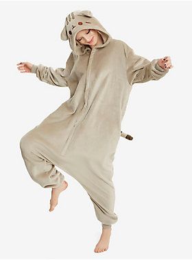 Pajamas For Girls, Right Here Right Now, Cool Girl Outfits, Ears And Tail, Union Suit, Pusheen Cat, Don't Sleep, Girls Sleepwear, One Piece Suit