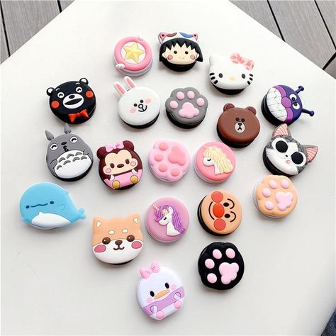 Phone Holder For Bed, Popsockets Phones, Mobile Phone Shops, Kawaii Phone, Parcel Delivery, Mobile Phone Covers, Lazy People, Character Cartoon, Pop Socket