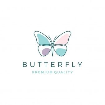 Vector Butterfly, Nature Logo Design, Spa Logo, Modern Business Cards Design, Cosmetic Logo, Butterfly Logo, Community Logo, Logo Type, Shop Logo Design