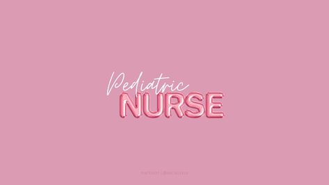 Pediatric Nursing Aesthetic Wallpaper, Future Nurse Aesthetic Wallpaper Laptop, Nurse Wallpaper Aesthetic Laptop, Nursing Students Wallpaper, Med Motivation, Nurse Vibes, Nursing Wallpaper, Nursing Motivation, Widget Aesthetic