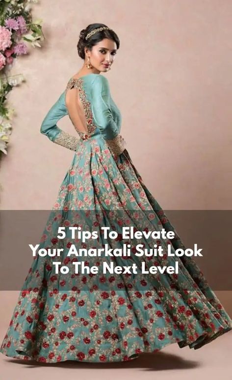 6 Latest Anarkali Dress Styles You Must Have In Your Ethnic Wardrobe Anarkali Suit Designs, Wedding Anarkali Dress, Anarkali Suits Designer, Designer Anarkali Dresses, Bathroom Shelf Decor, Indian Bridal Lehenga, Pins Fashion, Afternoon Dress, Designer Anarkali