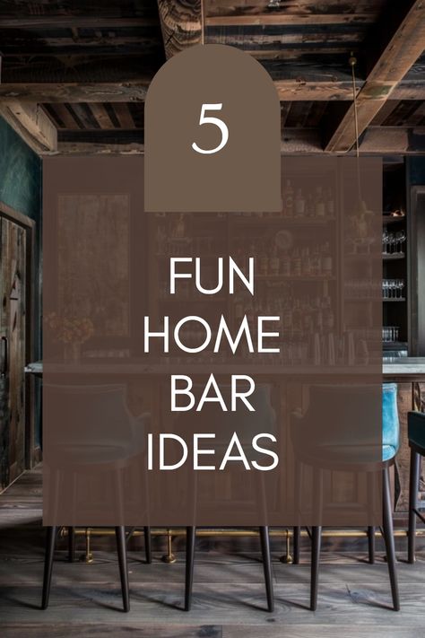 Discover 5 Fun Home Bar Ideas for creating an ideal entertainment area. This image highlights design tips for a cozy bar and game room setup, showcasing decor and furnishings perfect for hosting memorable gatherings. Games Room Ideas, Drink Coolers, Home Bar Ideas, Drink Stations, Cozy Bar, Bar Setup, Balcony Bar, Home Bar Design, Porch Windows