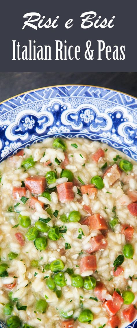 Rice And Peas Recipe, Rice With Peas, Spring Risotto, Asparagus And Peas, Dinner Italian, Italian Rice, Italian Comfort Food, Lentils And Rice, Cooking Stuff