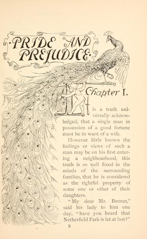 I've read Pride and Prejudice more than once, I've seen every movie adaptation of the book (and there are many) and I've even read books that either satirize P and/or follow the P time period and characters ("Pride and Prejudice with Zombies" was actually a fun read).    And yet I still find Jane Austen's story as beautiful and witty as ever.   ~Hugh Thomson’s Illustrated PRIDE & PREJUDICE~ Pride And Prejudice Book, Pride And Prejudice 2005, Jane Austen Novels, Jane Austin, Pride Prejudice, Mr Darcy, Best Novels, Vintage Printable, Old Book