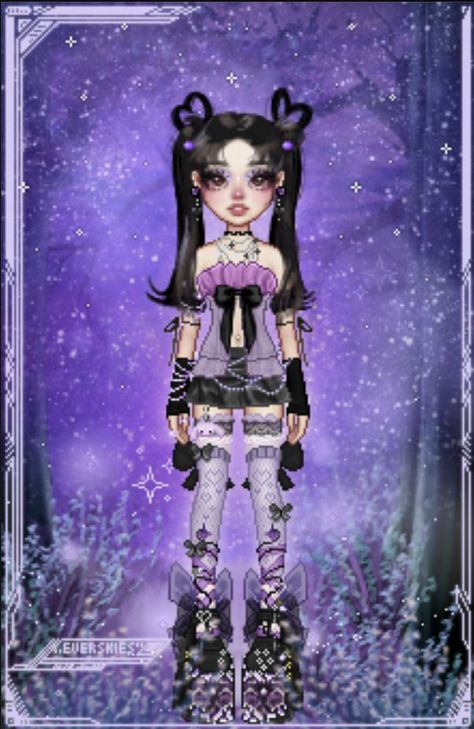 Purple Black Aesthetic, Fashion Dress Up Games, Space Outfit, Aesthetic Space, Purple Outfits, Drawing Clothes, Up Game, Baddie Outfits, Black Aesthetic