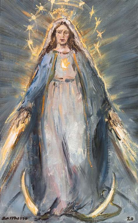 Virgin Mary Painting, Assumption Of Mary, Images Of Mary, Catholic Images, Pictures Of Jesus Christ, Blessed Mother Mary, The Virgin Mary, Biblical Art, Mary And Jesus