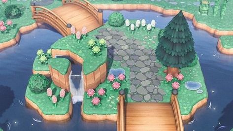 Animal Crossing Island Inspiration, Cottagecore Ideas, Ac Ideas, Acnh Inspiration, Acnh Cottagecore, Animal Crossing 3ds, Animals Crossing, Animal Crossing Funny, Ac New Leaf