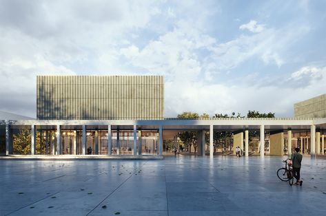 Gallery of STL Architects Create Minimalist Design for Korean Museum of Urbanism and Architecture - 11 Korean Museum, Cultural Center Architecture, Art Museum Architecture, Memorial Architecture, Urban Spaces Design, Art Galleries Architecture, Museum Plan, Renovation Architecture, Arch Architecture