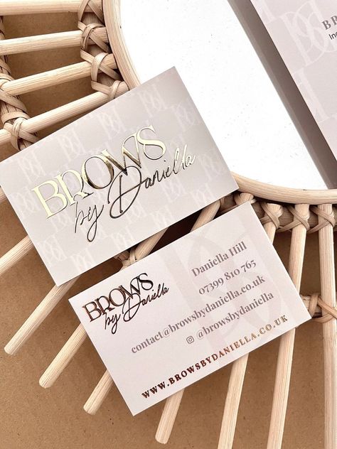 Brows Beauty Business Cards #logodesignconcep Business Card Design Lashes, Nail Business Cards Design, Business Card Nails Salon, Brows Business Cards, Logo Card Design, Microblading Business Cards, Eyebrow Business Cards, Brow Business Logo, Business Card Esthetician