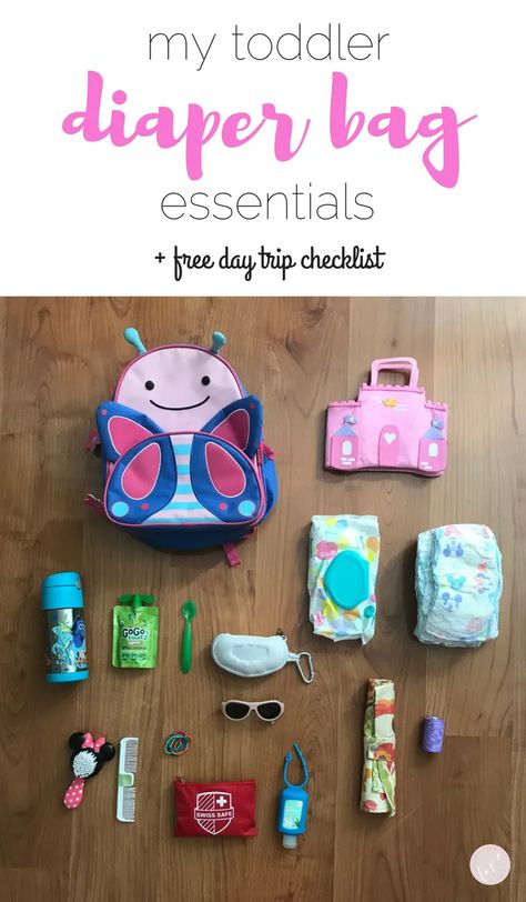 Toddler Diaper Bag, Trip Checklist, Daycare Bag, Backpacking Essentials, Diaper Bag Essentials, Best Travel Bags, Toddler Essentials, Backpack Essentials, Travel Bag Essentials