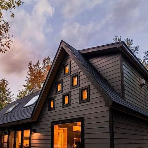 Pete Long | Architectural Design on Instagram: "If you’ve ever wondered what our #ravenhousenortheast design can look like in real life, inside and out, check out the most recent posts and stories of photographers @dirtandglass and @heypamcakes from their recent stay at @cozyrockcabin in Maine.  —— This design is a direct descendant of the much loved Original #RavenHouse cabin, adding more space and creature comforts while maintaining the original’s unique proportions and character.  —— Want to build one of your own? Tap the web link up in the bio to learn more.  #ravenhouse Photo by @dirtandglass" Ravens Home, Creature Comforts, Link Up, Architectural Design, Real Life, Architecture Design, Maine, Tap, Design Ideas