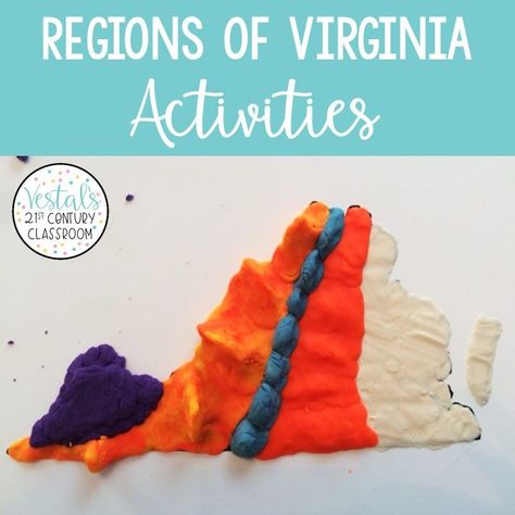 If you are a Virginia Studies teacher, you have to check out these hands-on regions of Virginia activities. Students will love learning Virginia geography! #virginiastudies #virginiageography #vestals21stcenturyclassroom Virginia Studies, Scavenger Hunt Ideas, Classroom Meetings, Morning Meeting Activities, 21st Century Classroom, Virginia History, Ideas For Teachers, Teachers Pay Teachers Seller, Teacher Conferences