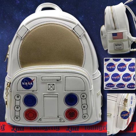 Nasa Backpack, Nasa Space, Space Center, Science Gifts, Astronauts In Space, Space Suit, Space Nasa, Small Pouches, Everyday Bag