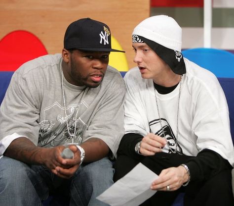 Eminem And 50 Cent, 50 Cent And Eminem, Rapper 50 Cent, New Eminem, Shady Records, B Rabbit, Real Slim Shady, Eminem Photos, G Unit