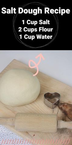 Flour Salt And Water Dough Recipe, Salt Flour Water Clay, How To Make Clay From Flour, Flour And Salt Clay, Flour Clay Recipe Salt Dough, How To Make Clay Out Of Flour, Flour Salt Dough Crafts, Salt Dough Clay Recipe, How To Make Clay With Flour