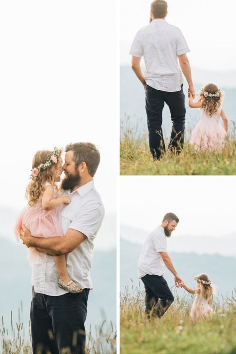 Mountain Vow Renewal, Father Daughter Poses, Father Daughter Pictures, Outdoor Family Photoshoot, Father Daughter Photos, Beaver Photography, Father Daughter Photography, Daughter Pictures, Daughter Photoshoot