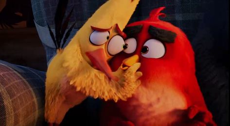 Chuck X Red Angry Birds, Chuck Angry Birds, Red Angry Bird, Faces Drawing, Birds Movie, Cartoon Faces Drawing, Angry Birds Movie, Red X, Anime Games