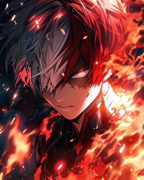 Emo Boy Art, Todoroki Fanart, Download Live Wallpaper, Shouto Todoroki, Anime Picture Hd, Anime Photo Profile Dark, Download Anime, Academia Wallpaper, Anime Soul