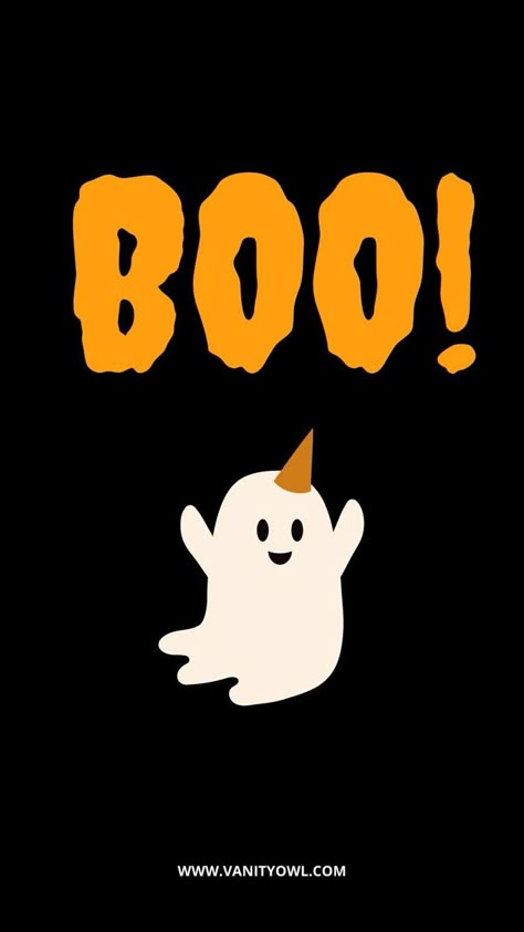 Boo Ghost Wallpaper, Boo Wallpaper Halloween, Cute Halloween Poster, Halloween Screensavers, Halloween Screen Savers, Boo Wallpaper, Porta Halloween, Ghost For Halloween, Halloween Care Packages