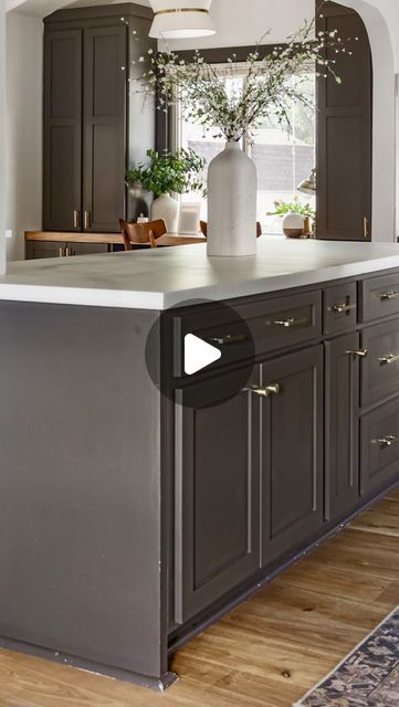 Crystel DIY & Design on Instagram: "Comment BLOG for a full tutorial and a link to my very favorite paint sprayer! 

I saved THOUSANDS of dollars by keeping my existing cabinet bases and only updating the cabinet doors and fronts! I couldn’t believe how easy it was to completely change the look of my kitchen. I opted for shaker style doors, and they can even come with the bore holes pre-drilled! It was SO easy to put together!

I love how such a simple fix completely updated the look of our kitchen. I am so happy with the results! 

#diy #makeover #kitchenrenovation #beforeandafter #doityourself #painting #kitchencabinets #inspiration #kitcheninspo #paleironore #renovation" Shaker Style Cabinets, Carpentry Projects, Shaker Style Doors, Favorite Paint, Diy Makeover, Paint Sprayer, Pebble Painting, Shaker Style, My Kitchen