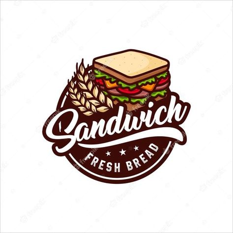 Cheese Design, Fruit Sandwich, Restaurant Drinks, Barbecue Design, Breakfast Burger, Bakery Menu, Deli Sandwiches, Food Logo Design, Sandwich Shops