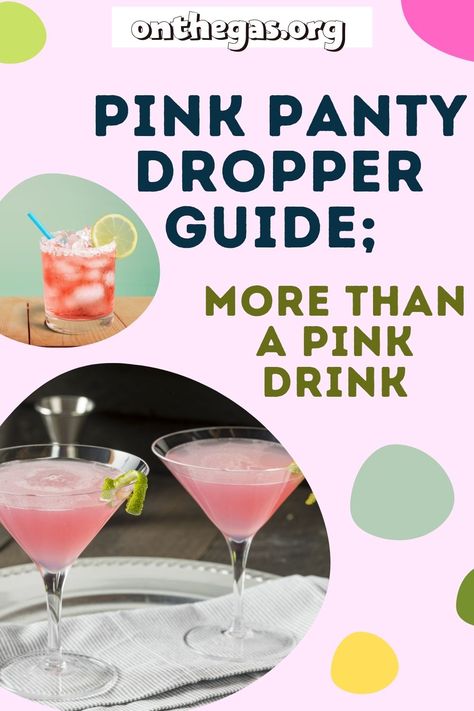 Pink Panty Dropper Drink Recipe, Pink Panties Drink Cocktails, Skip And Go Naked Drink, Pink Panty Drink, Panty Dropper Drink Recipe, Alcholic Drink Pink, Pink Panty Pulldown Drink, Pink Jungle Juice, Pink Tequila Drinks