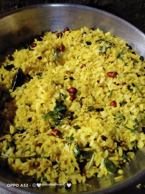 Poha 🤤🤤 Fried Rice, Rice, Yummy Food, Ethnic Recipes, Quick Saves