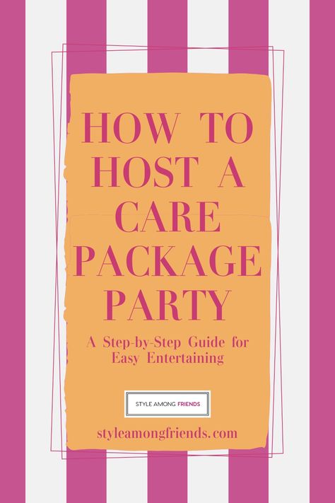 Has your child just left for college and you're feeling nostalgic for your mom friends? Organize a care package party. This is an excellent opportunity to see and support friends, particularly since some may be feeling the absence of their children more acutely. And, your kids will be thrilled to get a large box filled with treats from their moms! We’re providing all the information you need along with a detailed guide on how to throw a care package party. #emptynester #carepackageparty College Care Package Party, Support Friends, Christmas Care Package, Party With Friends, Feeling Nostalgic, Mom Friends, College Care Package, Standing In Line, College Kids