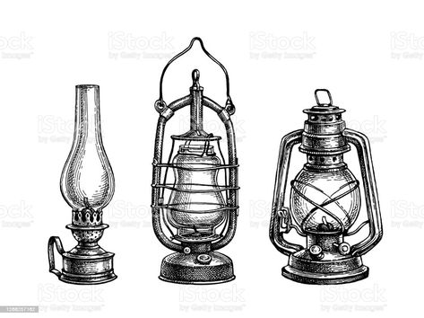 Oil Lamp Tattoo, Lantern Sketch, Lamp Illustration, Lava Girl, Lantern Drawing, Oil Lanterns, Lamp Tattoo, Candy Drawing, Lantern Tattoo