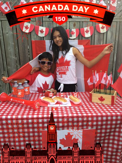 Happy Canada Day Canada Party, Canada Day Party, Canada Eh, Happy Canada Day, Canada Day, Activities For Kids, Gift Wrapping