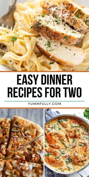 Looking for the best Dinner Ideas for Two? Each of these recipes is made with a couple’s enjoyment in mind. From romantic pasta dishes to flavorful sheet pan dinners, these ideas make cooking for two easy, fun, and memorable. The meal has to be great but not stressful, right? Easy Dinner For Boyfriend, Dinner Ideas For 2 People, Cooking For 1, Pasta For Two, Best Dinner Ideas, Easy Dinner Recipes For Two, Cheap Meals For Two, Dinner Ideas For Two, Cottagecore Recipes