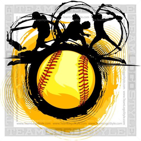 Fast Pitch Softball Design – Clip Art Graphic Fastpitch Softball Uniforms, Softball Tattoos, Fastpitch Softball Quotes, Softball Backgrounds, Softball Logos, Softball Clipart, Fast Pitch Softball, Softball Cheers, Softball Funny