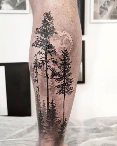 Tattoo Rosary, Forest Tattoo Sleeve, Forest Forearm Tattoo, Blind Inspiration, Designs Y2k, Natur Tattoo Arm, Rosary Design, Tree Sleeve Tattoo, Pine Tattoo