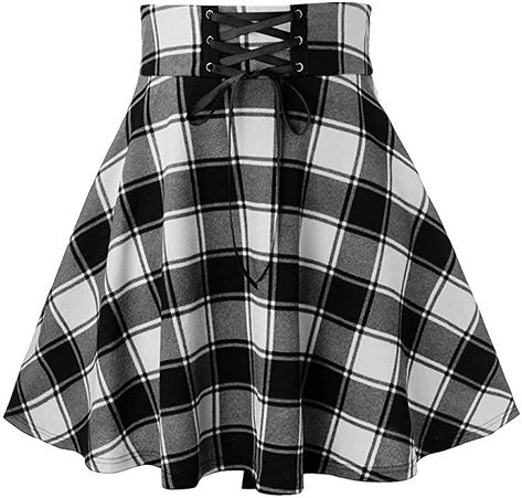 Scottish Skirt, Plaid Print Skirt, Anime Skirts, Goth Skirt, Belted Midi Skirt, Gonna In Tulle, Gothic Skirt, Checked Skirt, Y2k Skirt