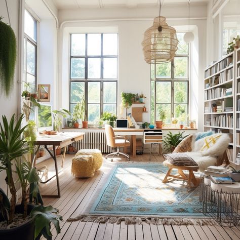 Home Sunroom, Sunroom Office, Sunroom Ideas, Dream Library, Office Building Architecture, Room Theme, Flat Ideas, Home Office Lighting, Small Home Office