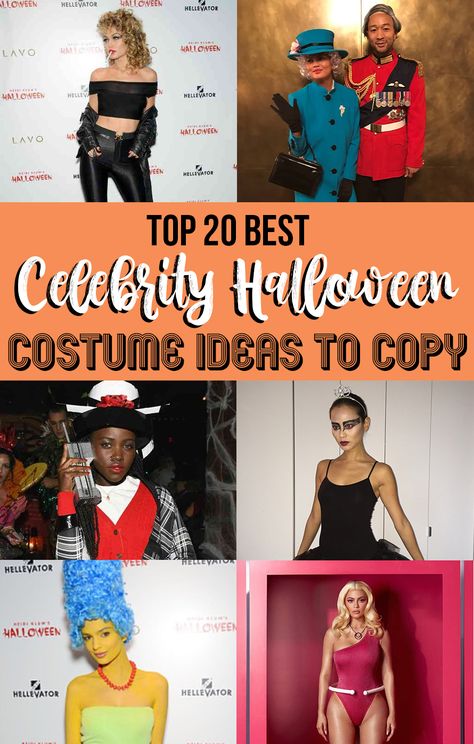 Coming up with Halloween costume ideas can be stressful, but thankfully, there are plenty of celebrity Halloween costumes you can try. Recreate their looks with a DIY twist. #celebrity #halloween #costumes Halloween Celebrity Costumes Ideas, Movie Stars Outfits, Costume Ideas Famous People, Blake Lively Halloween Costume, Celebrity Halloween Costumes 2024, Celebrities Halloween Costume, Actress Halloween Costumes, Famous Dead People Costumes, Celebrities To Be For Halloween