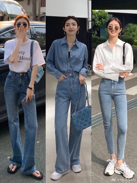 Mulvan Official, Vivi Fashion, Simple Work Outfits, Effortless Look, Casual College Outfits, Korean Casual Outfits, Summer Attire, Korean Girl Fashion, Classy Casual Outfits