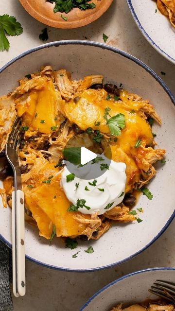 Mary Smith on Instagram: "CROCK POT CHICKEN ENCHILADA CASSEROLE - a staple for us on busy weeknights! It’s basically deconstructed enchiladas with a homemade sauce (or you can totally use store-bought). It’s cheesy, delish, and packed with 36g protein per serving!
.
Comment “recipe” below and I’ll send it to ya! Or click the link in my bio, or Google “maryswholelife enchilada casserole” 🫶🏻
.
#crockpot #slowcooker #easymeals #kidfriendly #slowcookerrecipes #enchiladas #casserole #protein #chicken #weeknightdinner #weeknightmeals #glutenfree" Enchiladas Crockpot, Crockpot Chicken Enchilada Casserole, Enchiladas Casserole, Crockpot Chicken Enchiladas, Enchilada Casserole Recipes, Chicken Gnocchi Soup, Chicken Enchilada Casserole, Homemade Enchiladas, Crock Pot Chicken