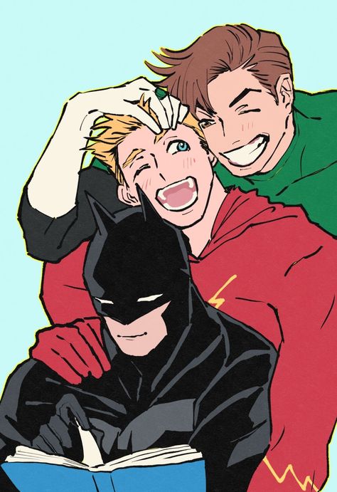 Batman X Justice League, Batflash Fanart, Batman X Flash, Halbarry Fanart, Flash X Batman, Batlantern Fanart, Batman And Flash, Flash Fanart, Superman X Batman