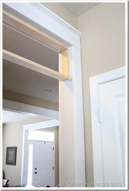 Corner Corbels, Faux Transom, Base Moldings, Door Moldings, Glass Transom, Door Frame Molding, Building Character, Transom Window, Floor Trim