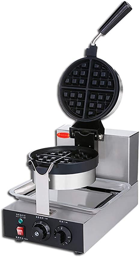 Commercial Waffle Maker Nonstick More even baking Machine Stainless Steel Temperature and Time Control Suitable for Restaurant Snack Bar Best Waffle Maker, Hot Dog Roller, Best Bread Machine, Cake Oven, Bread Maker Machine, Belgium Waffles, Waffle Machine, Stainless Steel Toaster, Grill Sandwich Maker