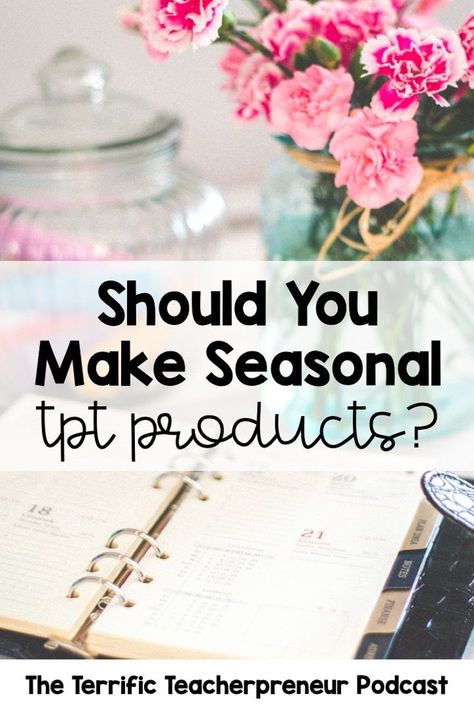 In this week’s episode of The Terrific Teacherpreneur podcast, I talk about seasonal products. Are you wondering how to sell on teachers pay teachers? Or how to make money on tpt? Tune into this tpt podcast to learn all my tips and advice for being a teacher author. These tips and tricks are perfect for teacherpreneurs or tpt authors looking to grow their tpt stores! Seller Tips, Tpt Seller, Being A Teacher, Teacher Tips, Busy Teacher, Teacher Blogs, Teacher Tools, Blog Instagram, Teacher Hacks