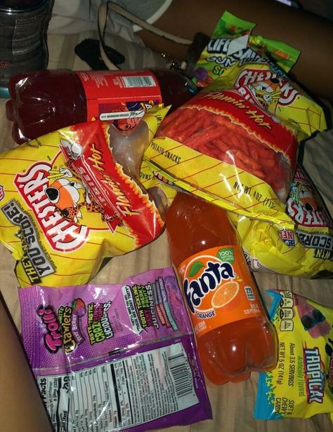 Snacks From Gas Station, Gas Station Snacks Aesthetic, Bussin Snacks, Junk Food Snacks Aesthetic, Gas Station Snacks, Gas Station Food, Sleepover Snacks, Potato Snacks, Sleepover Food