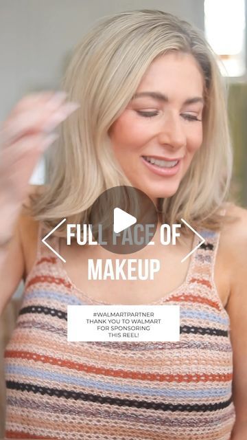 Marnie Goldberg on Instagram: "#ad #walmartpartner Here’s a full face of makeup from @walmartbeauty that won’t break the bank-and is perfect for warm summer weather! Everything is available on @walmart to order! Get the links to the full look by leaving the comment LINKS down below or hit the link in my bio! #walmartbeauty #magiclinks @magiclinks #summermakeup #beautyover40 #beautyover50" Marnie Goldberg, Full Face Of Makeup, Walmart Beauty Products, Full Face Makeup, Summer Weather, Full Look, Summer Makeup, Full Face, Be Perfect