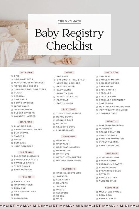 First Time Mom Must Haves Newborns, New Baby Must Haves First Time, 2024 Baby Registry List, First Time Mom Baby Registry, Baby Shower List To Buy, First Baby Registry Checklist, Pregnancy List First Time Moms, Baby Must Haves Newborn List, Newborn Registry Checklist