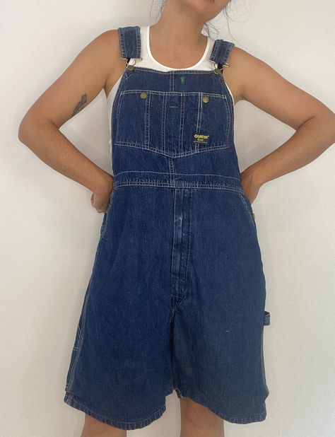 short overalls / shortalls, preferably longer shorts inseam Short Dungarees Outfit Winter, Dark Wash High Rise Denim Shortalls, High Rise Dark Wash Denim Shortalls, High Rise Medium Wash Cotton Shortalls, Utility Bib Front Bottoms In Medium Wash, Medium Wash Bib Front Utility Bottoms, High Rise Cotton Overalls In Medium Wash, High Rise Denim Blue Cotton Shortalls, Indigo Cotton Overalls With Pockets