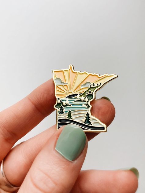 . #minnesota #enamelpin #unitedstates . #Enamel_Pin_Design #Enamel_Pin_Backpack #2024_Photo #Date_Night_Gifts Enamel Pin Design, 2024 Photo, Date Night Gifts, Bookish Merch, Pin Enamel, Pin Design, United State, Handmade Pins, Soft Enamel Pins