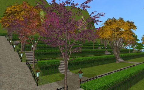 Fall Color Trees, Sims 2 Hair, Sims Freeplay, Best Sims, Apartment Life, Sims House, Color Help, Sims 2, Tombstone