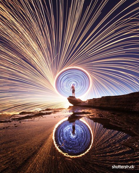 Long Exposure Model Photography, Long Exposure Photography Portraits, Long Exposure Photography Ideas, Strobe Photography, Long Shot Photography, Long Exposure Photography Night, Long Exposure Light Photography, Wool Photography, Shine Photography