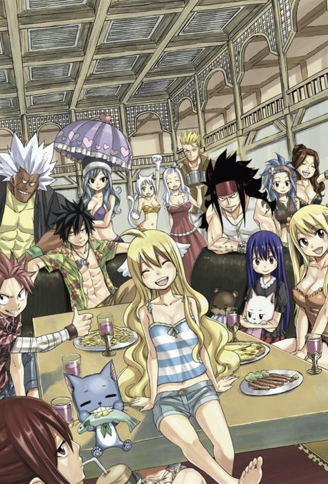 Fairy Tail Fanfiction, Nalu Fairy Tail, Laxus Fairy Tail, Fairy Tail Juvia, Fairy Tail Photos, Manga Fairy, Fairy Tail Comics, Fairy Tail Family, Fairy Tail Images